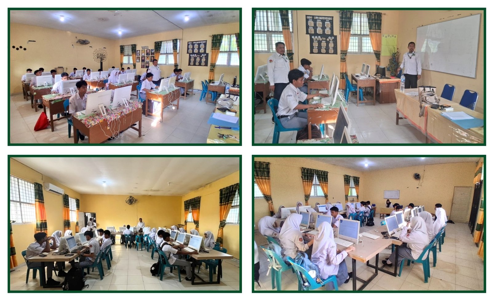 Hari Pertama Simulasi TKA Siswa Kelas XII MAN 2 Langsa Ikuti Kegiatan dengan Lancar